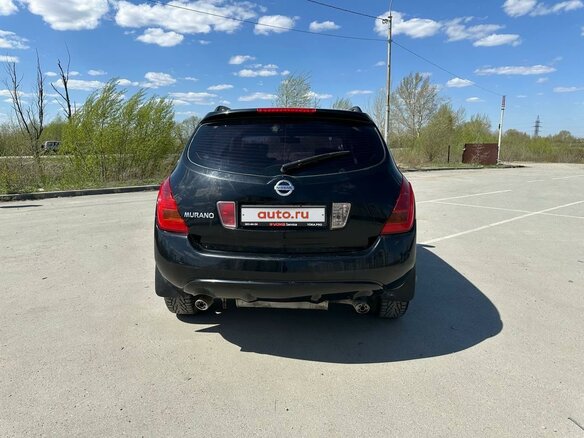 2006 Nissan Murano I (Z50), чёрный - вид 7