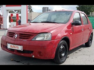 2009 Renault Logan I, красный, 219000 рублей, вид 1