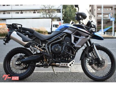 2015 Triumph Tiger 800, синий, 800000 рублей, вид 2