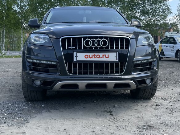 2012 Audi Q7 I (4L) Рестайлинг, чёрный, 1850000 рублей - вид 3