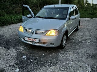 2008 Renault Logan I, серый, 580000 рублей, вид 2