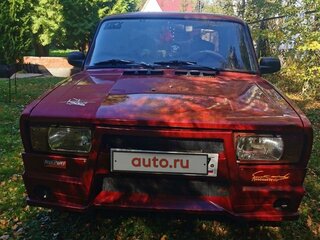 1996 Lada (ВАЗ) 2105, красный, 105000 рублей, вид 1