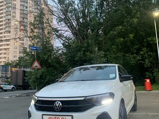 2021 Volkswagen Polo VI, белый, 1850000 рублей, вид 2