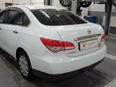 2018 Nissan Almera III (G15), белый, 780000 рублей, вид 4