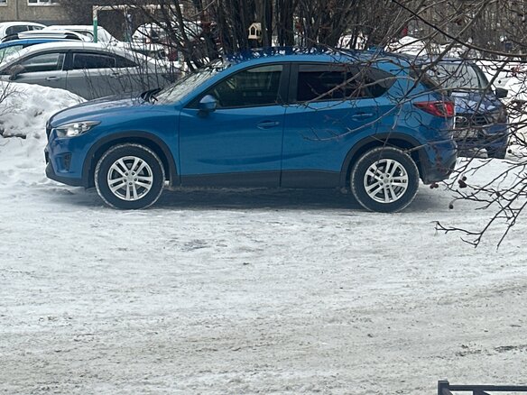2013 Mazda CX-5 I, синий, 1800000 рублей - вид 6