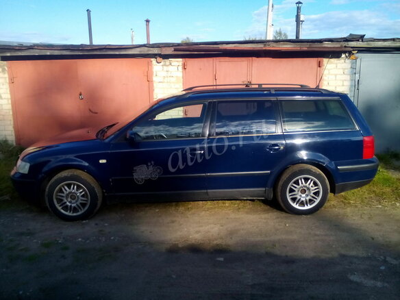 2000 Volkswagen Passat B5, синий - вид 4