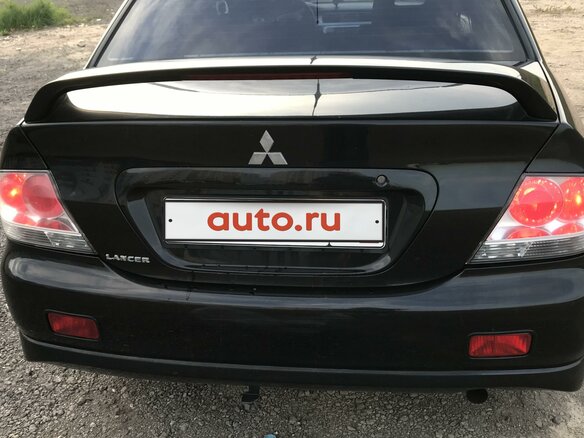2006 Mitsubishi Lancer IX Рестайлинг, чёрный, 450000 рублей - вид 1