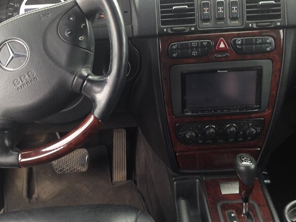2005 Mercedes-Benz G-Класс 500 II (W463), чёрный - вид 1