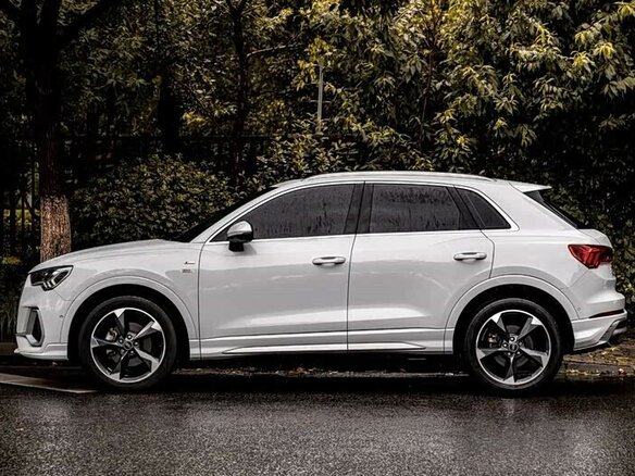 2022 Audi Q3 35 TFSI II (F3), белый, 2500000 рублей - вид 2
