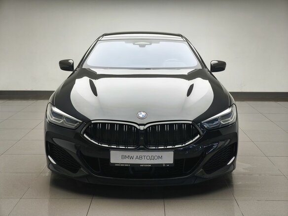 2020 BMW 8 серии Gran Coupe 840d xDrive II (G14/G15/G16), чёрный, 6410000 рублей - вид 2