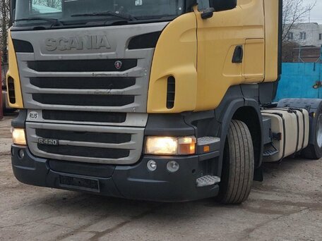 2011 Scania R-Series, жёлтый, 3000000 рублей, вид 1
