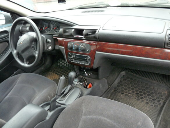 2002 Chrysler Sebring II, синий, 240000 рублей - вид 5