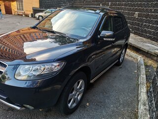 2008 Hyundai Santa Fe II, чёрный, 1650000 рублей, вид 1