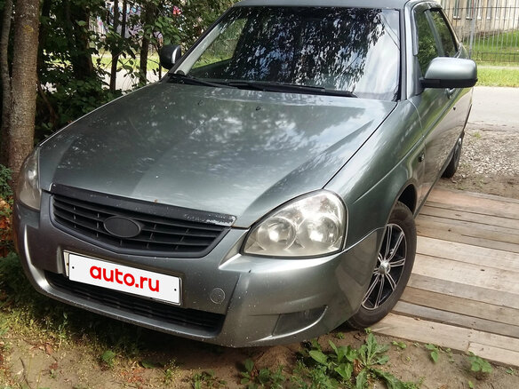 2010 Lada (ВАЗ) Priora I, серый, 350000 рублей