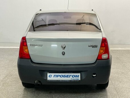 2009 Renault Logan I, серый, 380000 рублей, вид 3