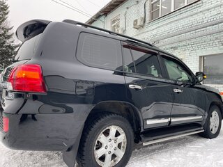 2012 Toyota Land Cruiser 200 Series Рестайлинг 1, чёрный, 3450000 рублей, вид 2