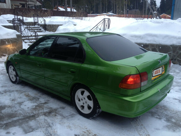 1998 Honda Civic VI, зелёный