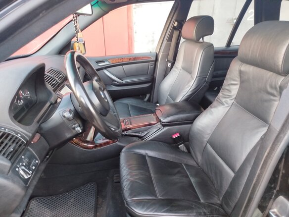 2004 BMW X5 3.0i I (E53) Рестайлинг, чёрный, 980000 рублей - вид 9