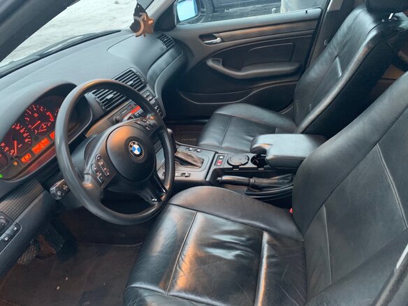 2002 BMW 3 серии 320i IV (E46) Рестайлинг, серый - вид 14