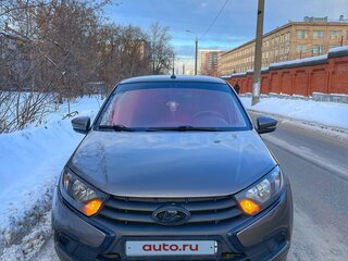 2019 Lada (ВАЗ) Granta I Рестайлинг, коричневый, 475000 рублей, вид 2