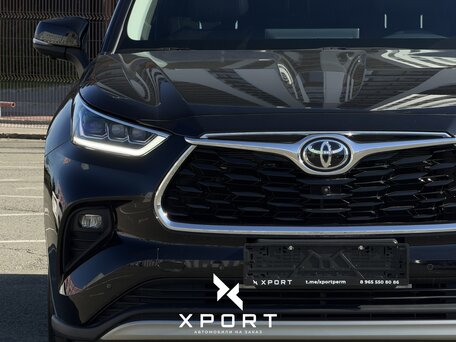 2026 Toyota Highlander IV (XU70), чёрный, 5170000 рублей, вид 2