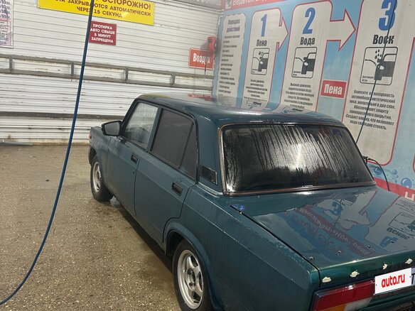 2006 Lada (ВАЗ) 2107, зелёный, 110000 рублей - вид 5