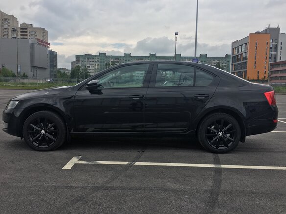 2016 Skoda Octavia III (A7), чёрный - вид 3