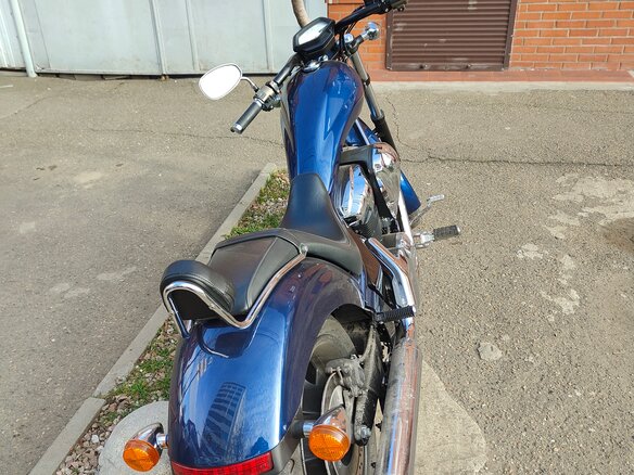 2020 Honda VT 1300CX Fury, синий, 850000 рублей - вид 5