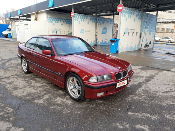 1992 BMW 3 серии 320i III (E36), красный - вид 12