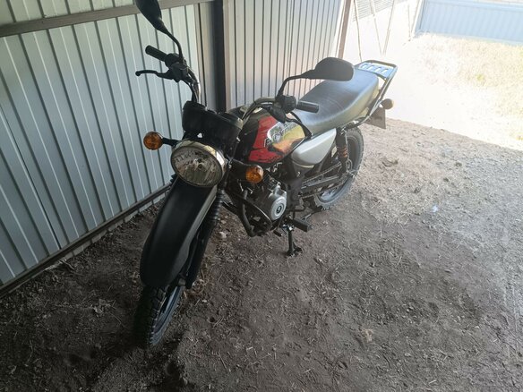 2020 Bajaj Boxer BM 150X, чёрный, 100000 рублей - вид 1