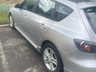 2006 Mazda 3 I (BK) Рестайлинг, серебристый, 510000 рублей, вид 4