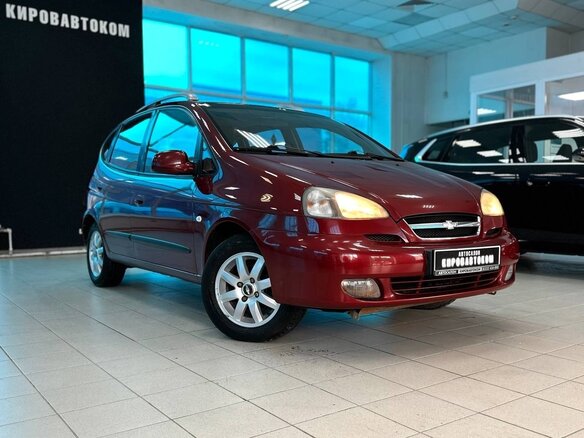 2006 Chevrolet Rezzo, красный, 459000 рублей