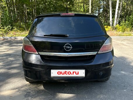 2010 Opel Astra H Рестайлинг, чёрный, 450000 рублей, вид 5