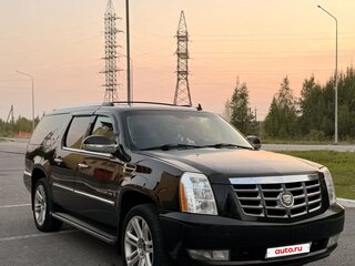 2007 Cadillac Escalade ESV III, чёрный, 1973555 рублей, вид 2