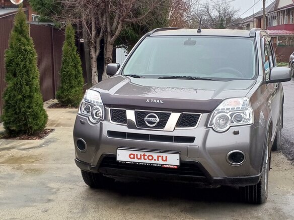 2012 Nissan X-Trail II Рестайлинг, серый, 1750000 рублей - вид 1