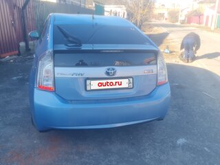 2012 Toyota Prius PHV ZVW35 III Рестайлинг (XW30), голубой, 1400000 рублей, вид 3