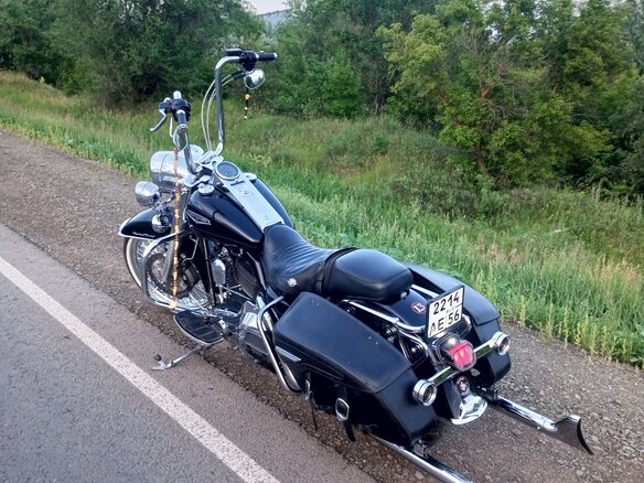 2005 Harley-Davidson Road King, чёрный, 1200000 рублей - вид 9