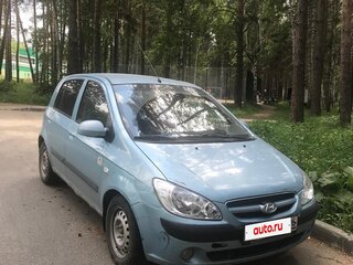 2008 Hyundai Getz I Рестайлинг, голубой, 400000 рублей, вид 3