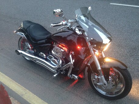 2007 Suzuki Boulevard M109R, чёрный, 1420000 рублей, вид 1