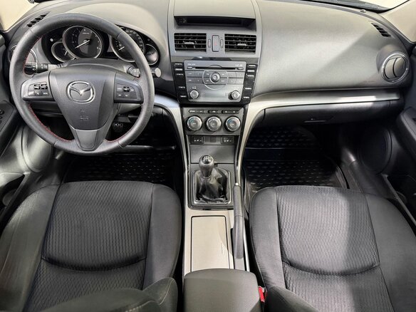 2012 Mazda 6 II (GH) Рестайлинг, чёрный - вид 9