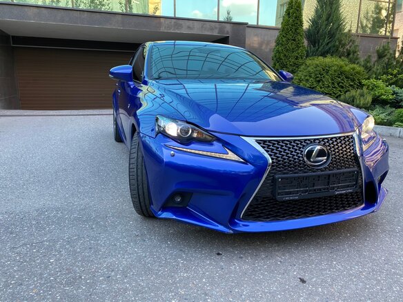 2014 Lexus IS 250 III, синий - вид 4