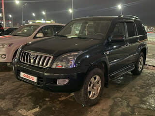 2007 Toyota Land Cruiser Prado 4-speed 120 Series Рестайлинг, чёрный, 2430000 рублей, вид 1