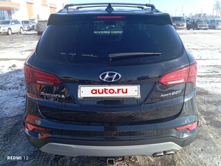 2017 Hyundai Santa Fe III Рестайлинг, чёрный, 1600000 рублей, вид 4