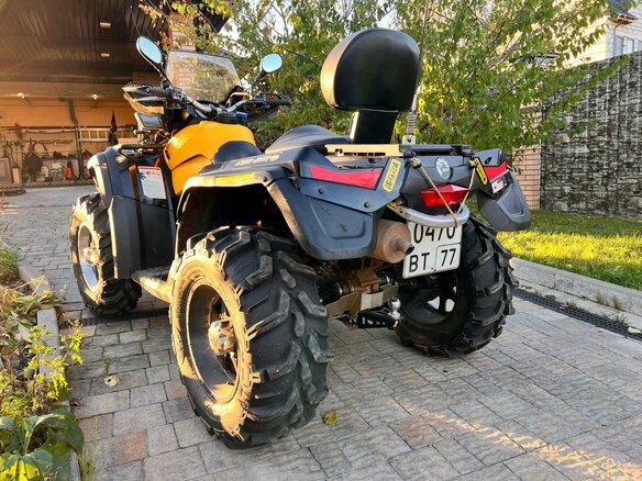 2011 BRP Can-Am Outlander 800, чёрный, 1100000 рублей - вид 8