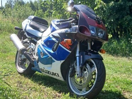 1999 Suzuki GSX-R 750, синий, 380000 рублей, вид 1