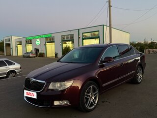 2010 Skoda Superb II, пурпурный, 950000 рублей, вид 1