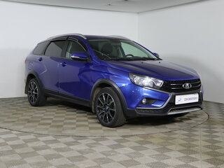 2021 Lada (ВАЗ) Vesta SW I, синий, 974990 рублей, вид 3
