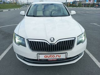 2013 Skoda Superb DSG II Рестайлинг, белый, 1190000 рублей, вид 2