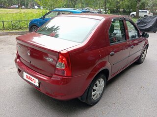 2012 Renault Logan I Рестайлинг, красный, 699000 рублей, вид 3