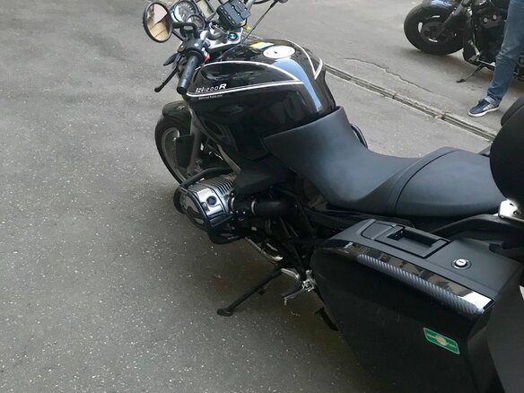 2010 BMW R 1200 R, чёрный - вид 3